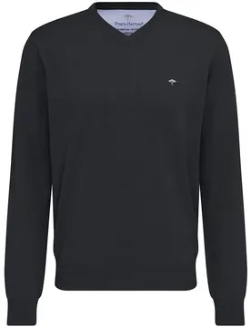 Pull à Col En V Sfpk211 Charcoal 3XL