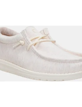 Zapatos de cordones de hombre en malla elástica - HeyDude - FashionsVida