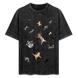 Space Cats T-Shirt Lightweight Hiking T-Shirt
