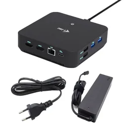 Station D´accueil Usb-c Dp Dual Hdmi 100w Charger Black One Size unisex
