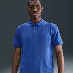 Victory+ Dri-Fit Golf Herren Poloshirt, blau US: L
