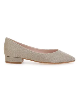Ballerine Oro a Punta 3890 38 - PITTARELLO GLAM - FashionsVida
