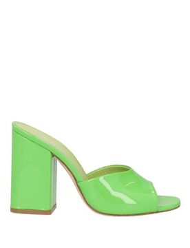 Sandalias Mujer Verde lima 36 Mujer