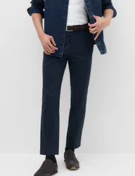 Regular Fit Twill Chinos Navy male