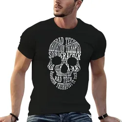 Radiology Tech Rad Tech Skull Technologist Xray T-Shirt man tshirt t shirts cotton 100% t shirts for man pack white T-shirt