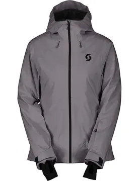 Ultimate Dryo 10 Damen Skijacke, grau EU L