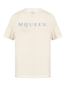 T-shirt in cotone avorio