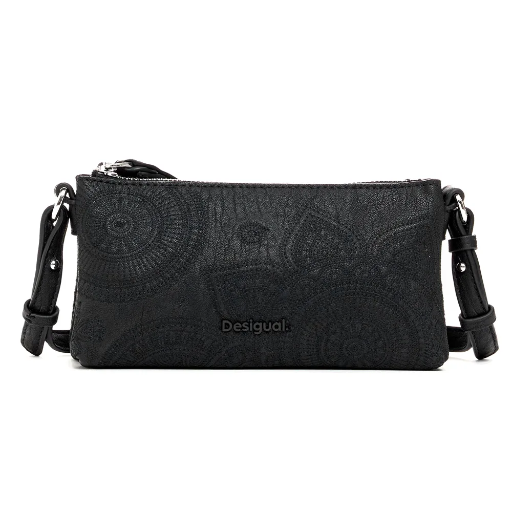 Dejavu Borsa a tracolla 24WAYP20 2000 Negro - Desigual - FashionsVida