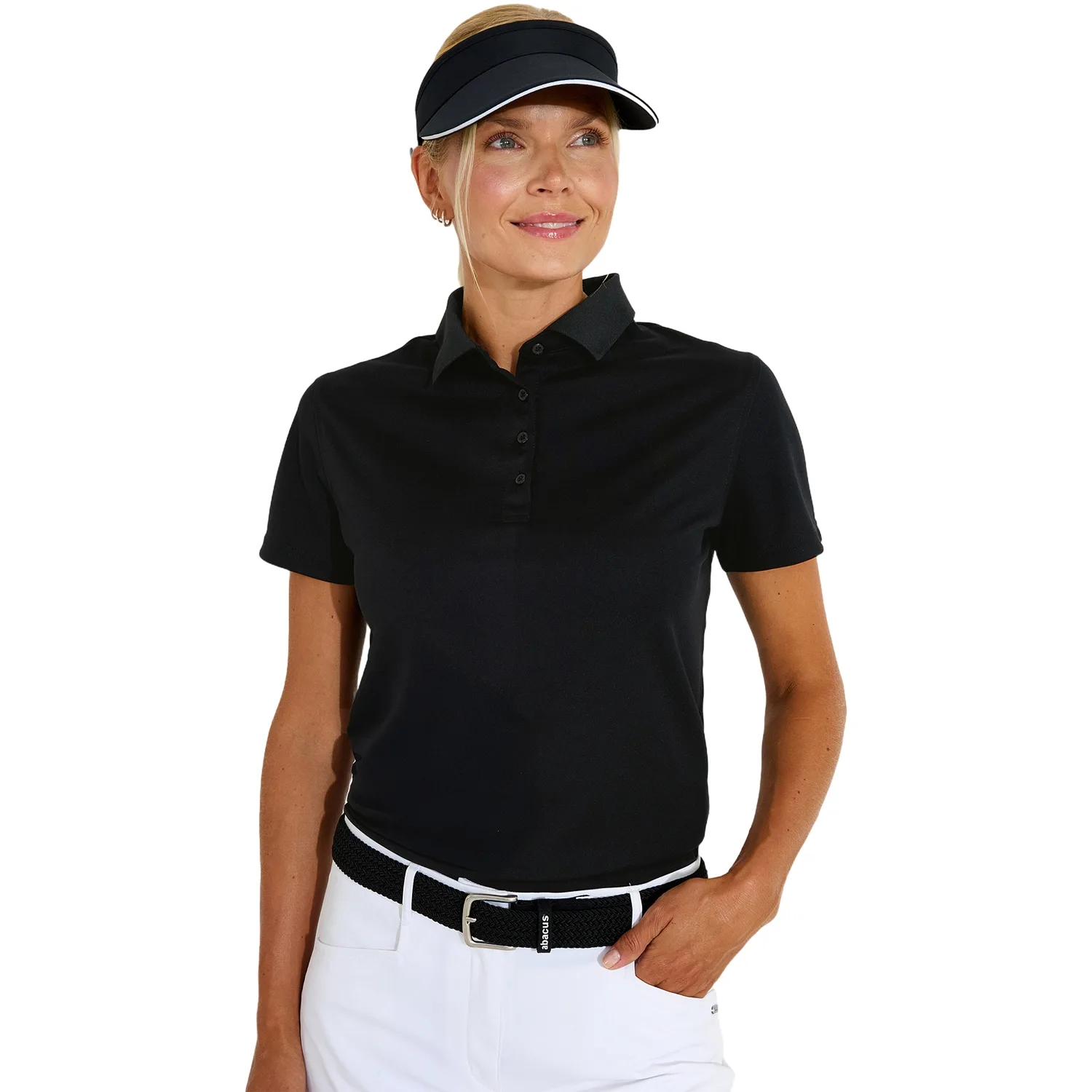 Abacus Polo Cray Drycool, schwarz s - Abacus - FashionsVida