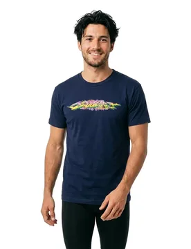 T-shirt à Manches Courtes Risky Business Navy XL - DGK - FashionsVida