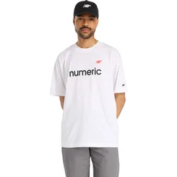 Maglietta A Maniche Corte Numeric Linear Logo White 2XL