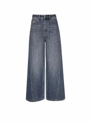Jeans Wide Leg bleu 30