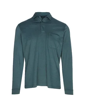 Ragman Polo verde scuro S - Ragman - FashionsVida