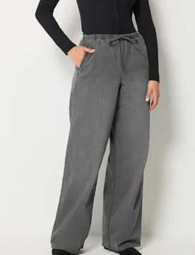 Women's Tall Wide Leg Jeans in Grey Size: 22XL - Grey - Size: 22XL - Long tall sally - FashionsVida