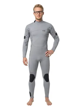 Combinaison Néoprène à Manches Longues Avec Fermeture éclair Dans Le Dos Seek Core 4/3 Mm Sage / Grey S