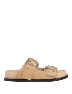 Sandalias Mujer Caqui 35,36,37,38,39 Mujer