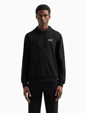 Ea7 Felpa Con Cappuccio 7m000569_af13512 Black / Mc001 2XL