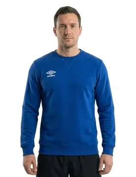 Sweat-shirt Small Logo Royal / White S