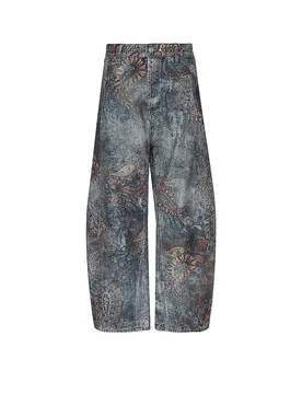 Jeans Balloon Fit LOS ANGELES azul oscuro 34 - Mac - FashionsVida