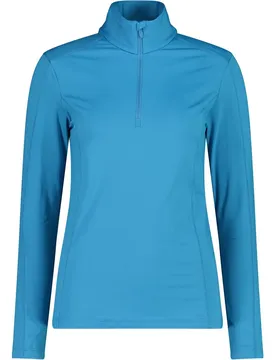 Sweat Damen Rollkragenpullover, türkis D44
