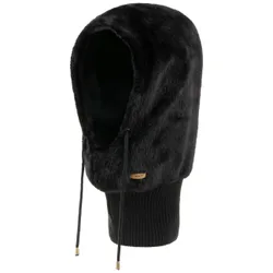 Eliess Teddy Hood Hat-Scarf by - black - Damen - Size: One Size