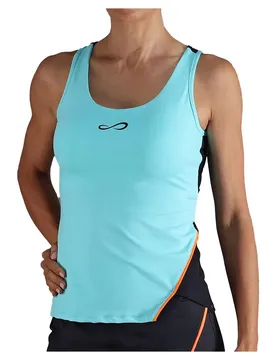 T-shirt Sans Manches Zephyr Aqua S