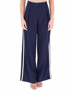 Pantalone a palazzo BLU NAVY 44