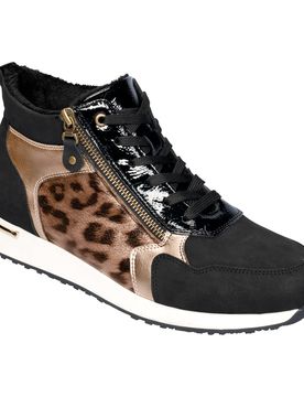 Knöchel-Sneaker „Jacqueline“ 36 schwarz