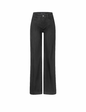 Jeans de pierna ancha negro 38/L32