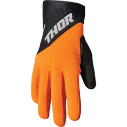 Guanti Moto Cross Enduro SPECTRUM Invernali Arancio Ner taglia S
