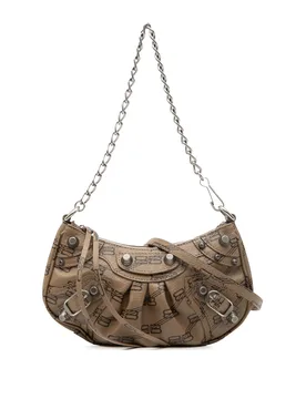 Mini BB Monogram Coated Canvas Le Cagole - Balenciaga - FashionsVida