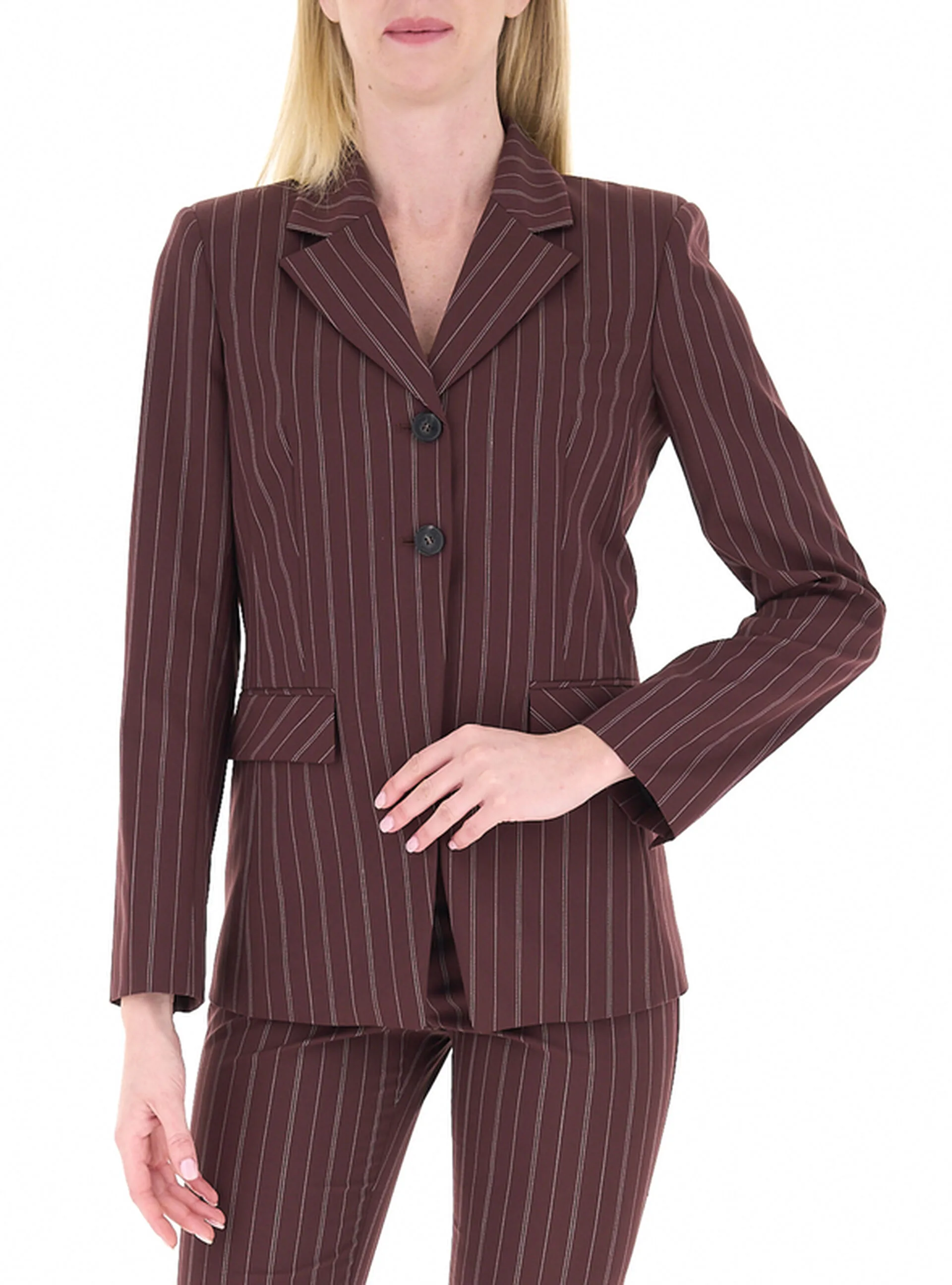 Blazer monopetto TERRACOTTA 44 - Patrizia pepe - FashionsVida