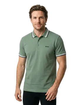 Polo à Manches Courtes Paddy 10241663 Green Open Green S
