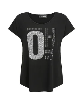 Doris Streich Camiseta negro 48 - Doris Streich - FashionsVida