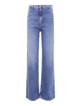 Twinset Jeans a gamba larga