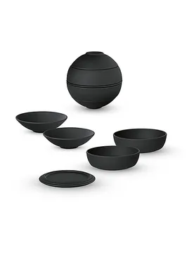 La Petite Boule BLACK ICONIC 5 pz nero - Villeroy & Boch - FashionsVida