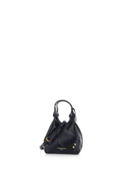 Borsa in pelle NERO U