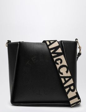 Shoulder Bag in Knurled Alter Mat Logo