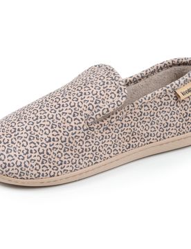 Chaussons charentaises Léopard beige léopard beige 36