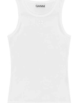 GANNI Top White