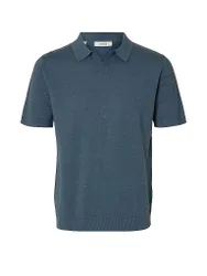 Selected Polo SLHMATTIS blu S