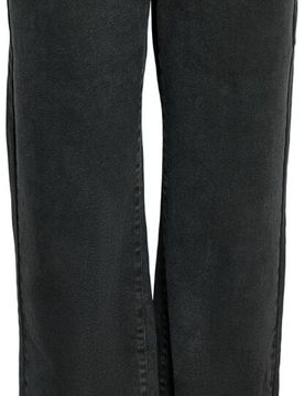 Jeans - NMYolanda NW Wide Jeans Black NOOS - W25L30 bis W32L32 - für Damen - Größe W29L34 - schwarz - Frauen - female