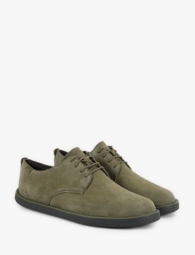 Baskets Wagon en cuir de vache