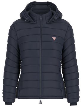 Guess piumino blu con cappuccio GJ W5RL99 WHAB2 A71W
