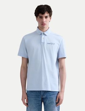 Replay Poloshirt Blau XXL
