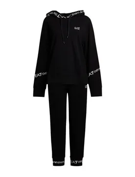 Sportanzug Damen Schwarz M Damen - EA7 - FashionsVida