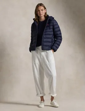 Plumífero de mujer con capucha - Polo Ralph Lauren - FashionsVida