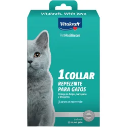 Collar repelente para gatos con Biocida 35 cm