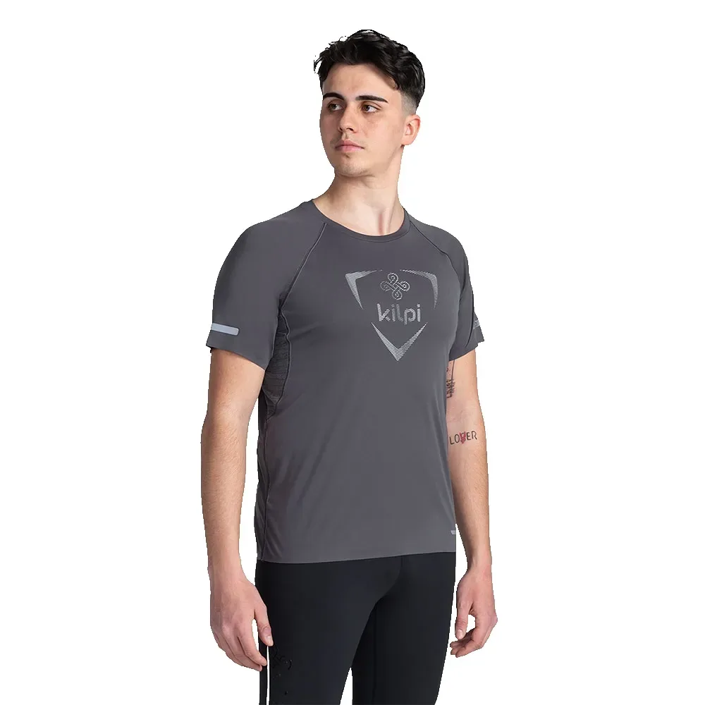 Wylder Short Sleeve T-shirt Dark Grey M Men - Kilpi - FashionsVida