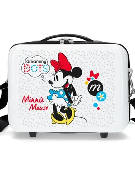 Neceser Minnie Enjoy the Day Dots rígido con capacidad de 9L - Disney - FashionsVida